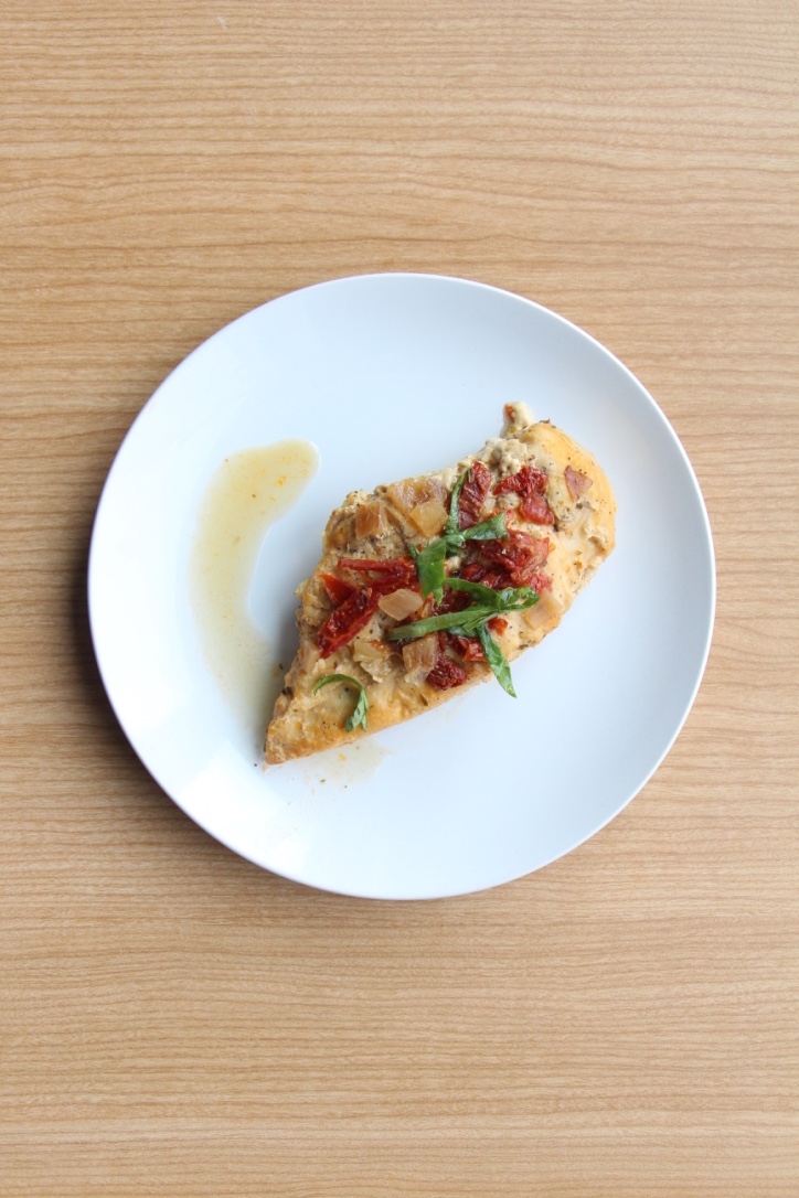 Clean Eating, Creamy Sundried Tomato Poached Chicken (GF, Dairy Free)