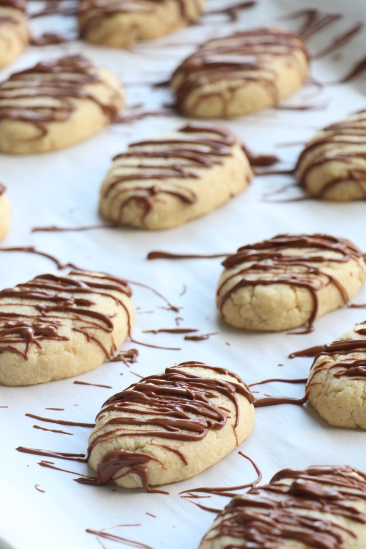 Paleo, Vegan Chocolate Shortbread Cookies 英式牛油曲奇餅 (GF, Refined Sugar Free)