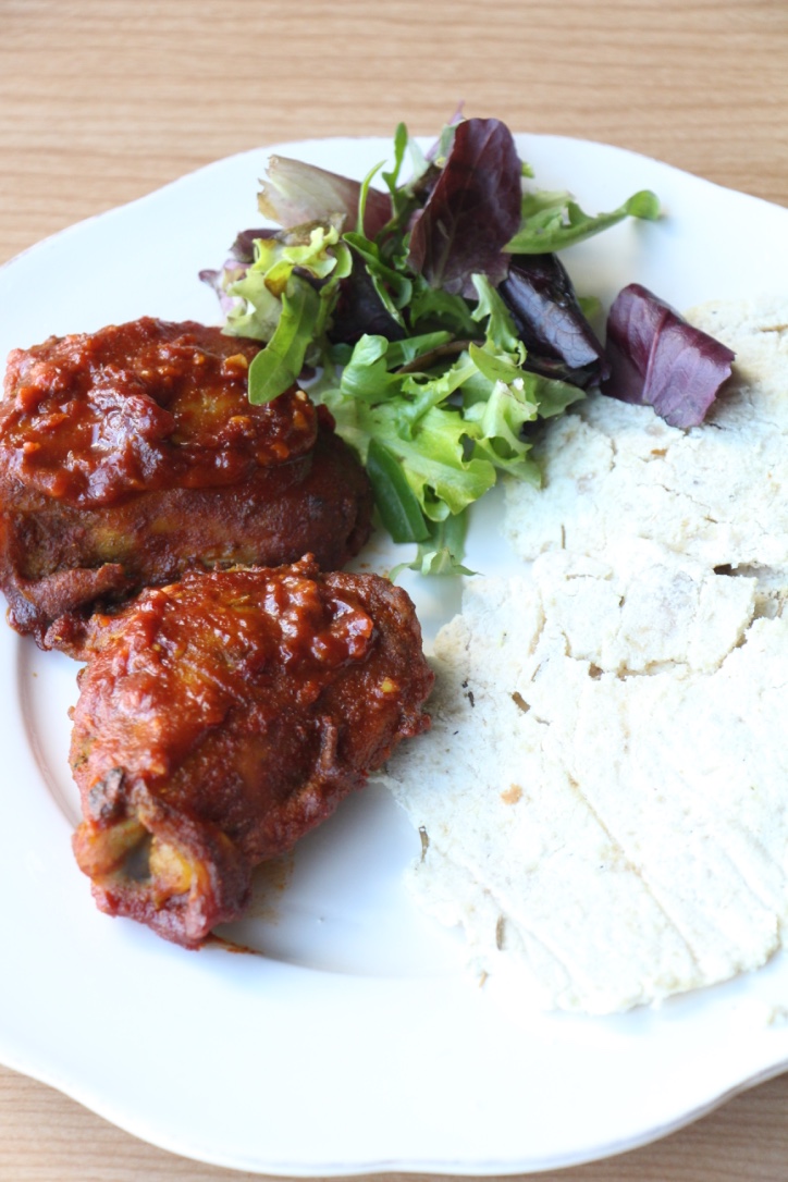 Spicy Malaysian (Honey) Chicken 馬來西亞香辣雞腿 (Oil-Free, Paleo, GF)