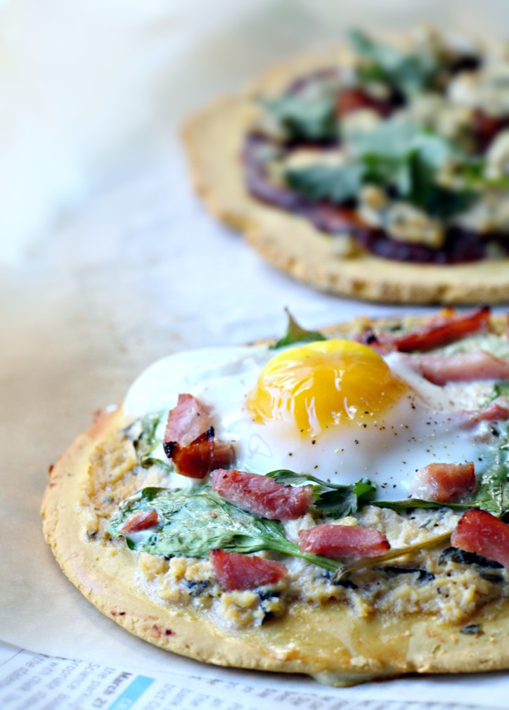 Easiest Gluten-Free Thin Crust Pizzas Two Ways (Grain Free, Vegan, Oil-Free)