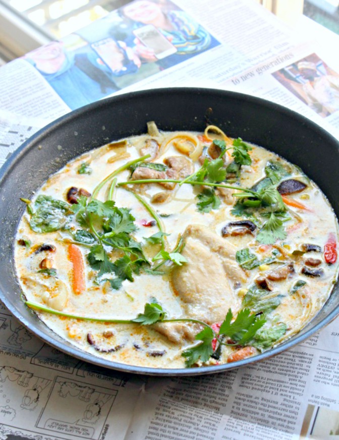 Tom Kha Gai (GF, Paleo, Oil-Free)