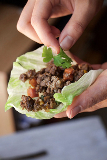 Asian Lettuce Wraps: San Choi Bao (GF, Grain Free, Oil Free)