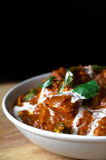 BEST Chicken Tikka Masala + Turmeric Cauli-Rice (GF, Paleo, DF, Oil-Free)