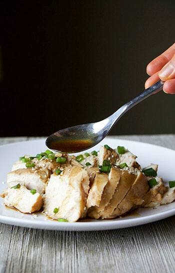 Foolproof Chinese Soy Poached Chicken 鹵水雞 (GF options)