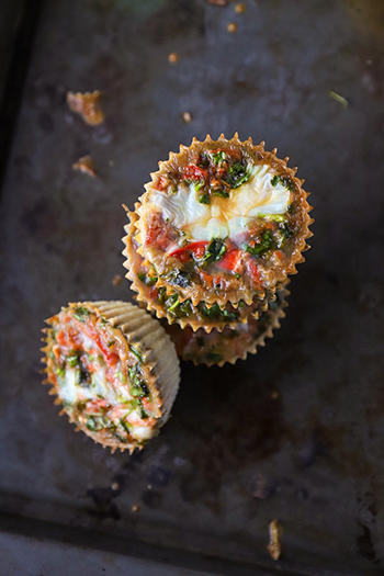 Healthy Breakfast Egg Muffins (50 Calories)