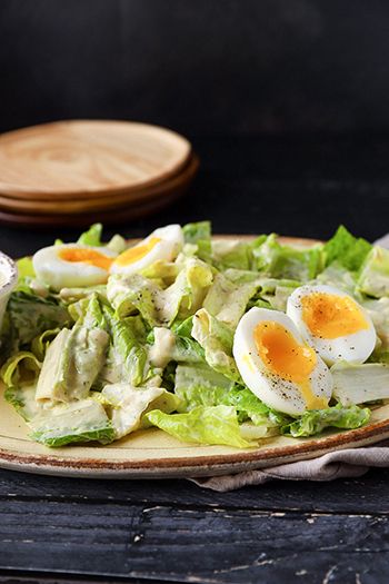 Creamy Tofu Caesar Dressing (Vegan, Nut-Free, Gluten Free)