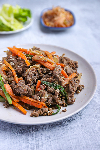 Healthy Korean Bulgogi (Honey Sweetened)