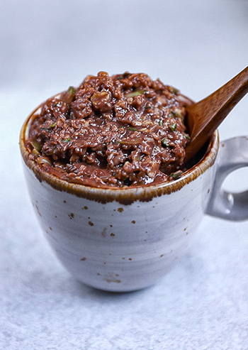 Chocolate Zucchini Oatmeal