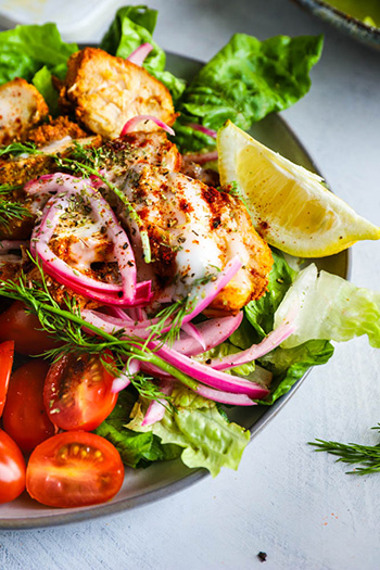 Best Homemade Chicken shawarma (oil-free, healthy)