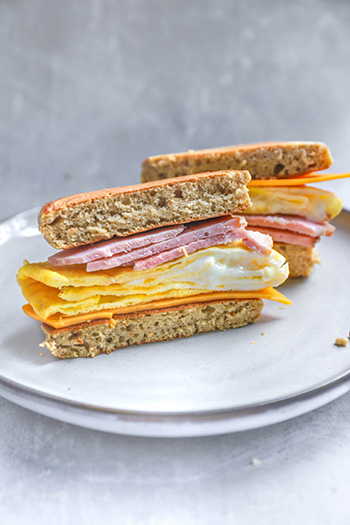 Healthy Copycat “McGriddle” (Gluten Free, Dairy Free)