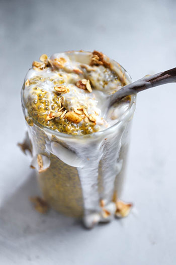 Pumpkin Pie Chia Parfait (Vegan, Gluten Free)