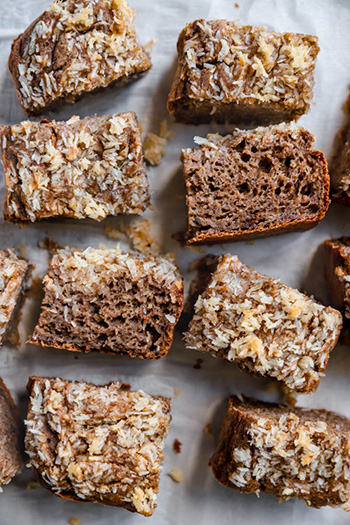 Mochi Banana Bread (no butter, no refined sugar)